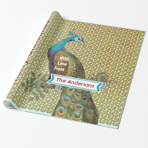 Presente Papel personalizado de moldagem de feriado de peac