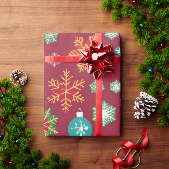Presente Papel personalizado de moldagem de Natal (Presente de Natal)