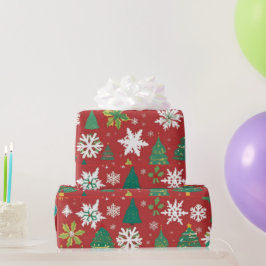 Presente Papel personalizado de moldagem de Natal