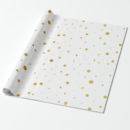 Presente Papel personalizado de moldagem de padrão de luxo 