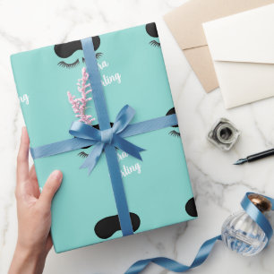 Presente Papel personalizado de ondulação do Querido BRID