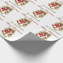 Presente Papel Personalizar o Nome da Árvore de Natal