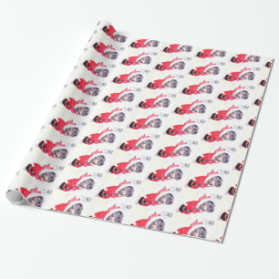 Presente Papel personalizável de flexão - Adicione a sua im