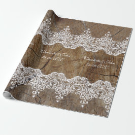 Presente Papel Real Personalizado de Invólucro Russo