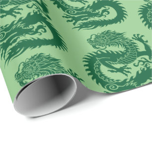 Presente Papel tradicional de enrolamento de dragões chines
