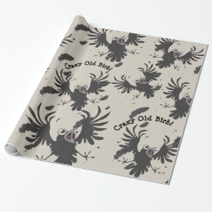 Presente Papel velho louco de Birb Raven~wrapping