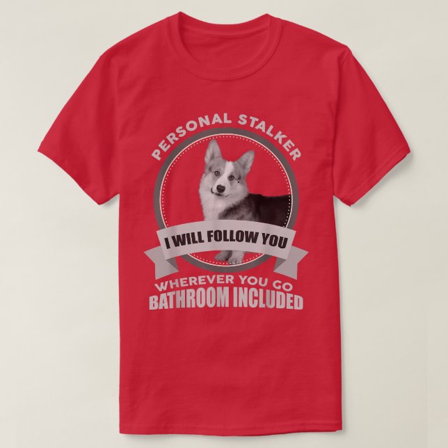 Presente para camisa do Corgi para estalido pessoa (Frente do Design)