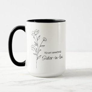 Presente para cunhada Caneca para cunhada Irmã de
