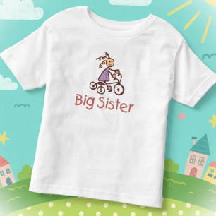 Presente para Irmã Mais Velha: Camiseta de Criança