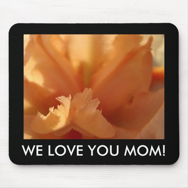 Presente para MÃE Mousepad MENSAGEM PERSONALIZADA (Frente)