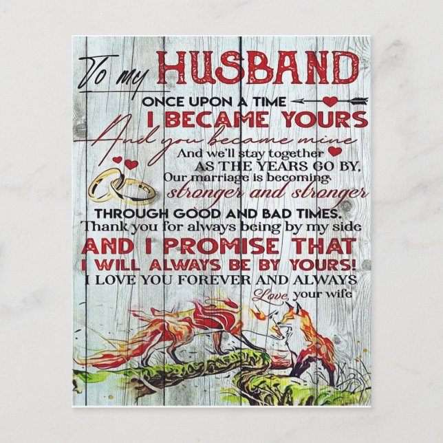 Presente Para Meu Marido, Carta De Amor (Frente)