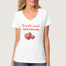 Presente Para Novas Mamães, Camisetas De Família C