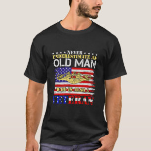 Presente para o vovô   Quem ama T-Shirt do exércit