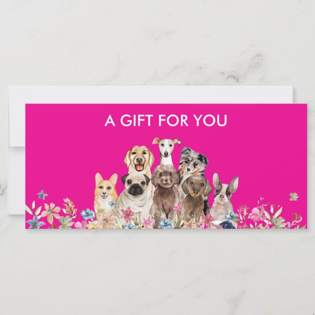 Presente para pet sitter de loja de embelezamento  (Frente)