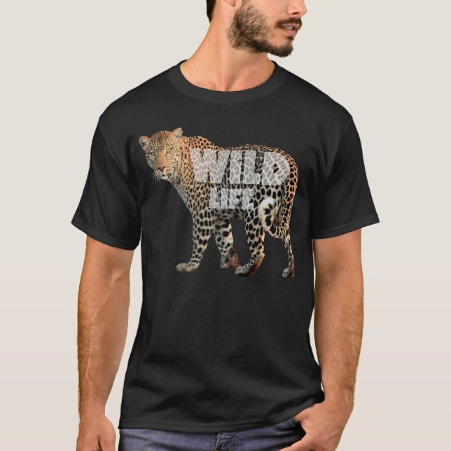 Presente para Safari amante tigres T-Shirt (Frente)
