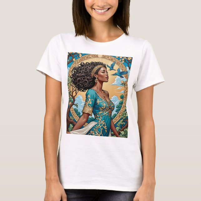 Presente para sua T-Shirt Real Elegância (Frente)