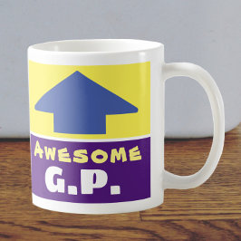 Presente para uma caneca de café G.P.