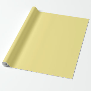 Presente Pastel Mostarda Amarelo?  Papel de empacotamento