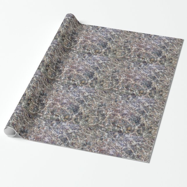 Presente Pebolhas debaixo de água Papel de enrolamento bril (Desenrolado)