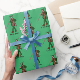 Presente Pequeno papel de moldagem de John