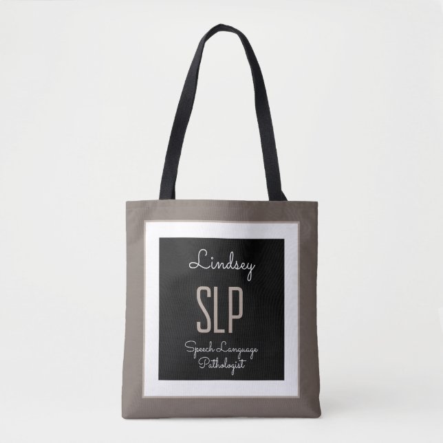 Presente personalizado! BOLSA SLP (Patologista de  (Frente)