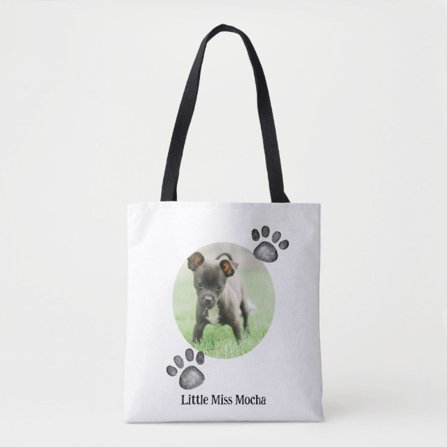 Presente personalizado de Bolsa de Foto Pet (Frente)