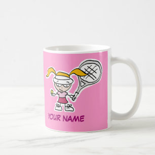 Presente personalizado de caneca com desenho anima