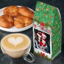 Presente Personalizado de Foto de Família de Natal