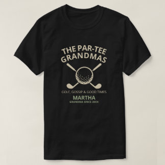 Presente Personalizado de Golfe para Avó - Camisa