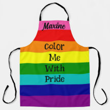 Presente Personalizado de Nome Arco-Íris Orgulho L