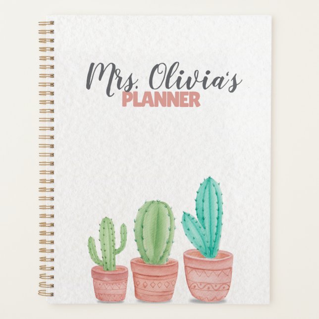 Presente Personalizado de Planejador de Melhor Pro (Frente)