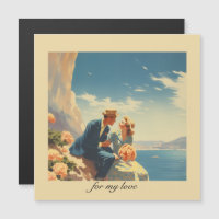 Presente Personalizado de Romance na Riviera Vinta