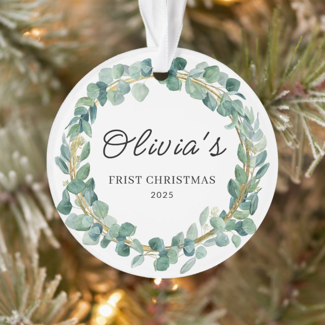 Presente Personalizado | Enfeite de Natal com Nome (Árvore)