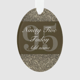 presente personalizado especial de enfeite de aniv