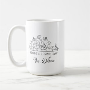 Presente personalizado para professor, xícara para