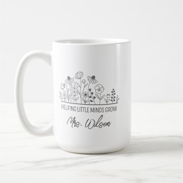 Presente personalizado para professor, xícara para (Esquerda)