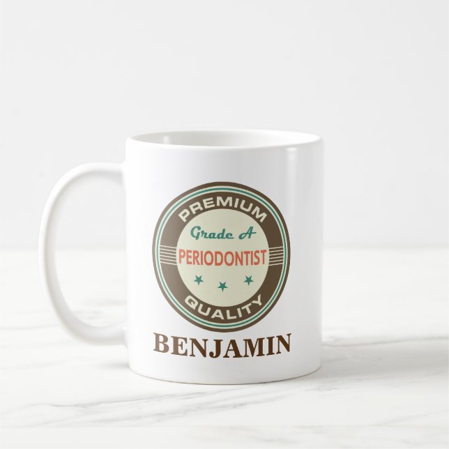 Presente personalizado Periodontist da caneca do (Esquerda)