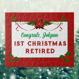 Presente personalizado! Quebra-cabeça de Natal de