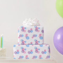 Presente Pincel Pincel Círculos de Traço Design Papel de En