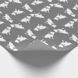 Presente Pit Bull Dog Puppy Pitbull Papel de ondulação