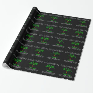 Presente Poster Hollywood Blvd. Papel de empacotamento