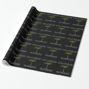 Presente Poster Hollywood Blvd. Papel de empacotamento