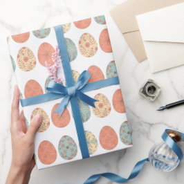 Presente Primavera Vibes - Papel de enrolamento da Páscoa c