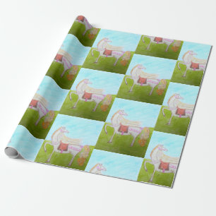 Presente Princesa - papel de envolvimento