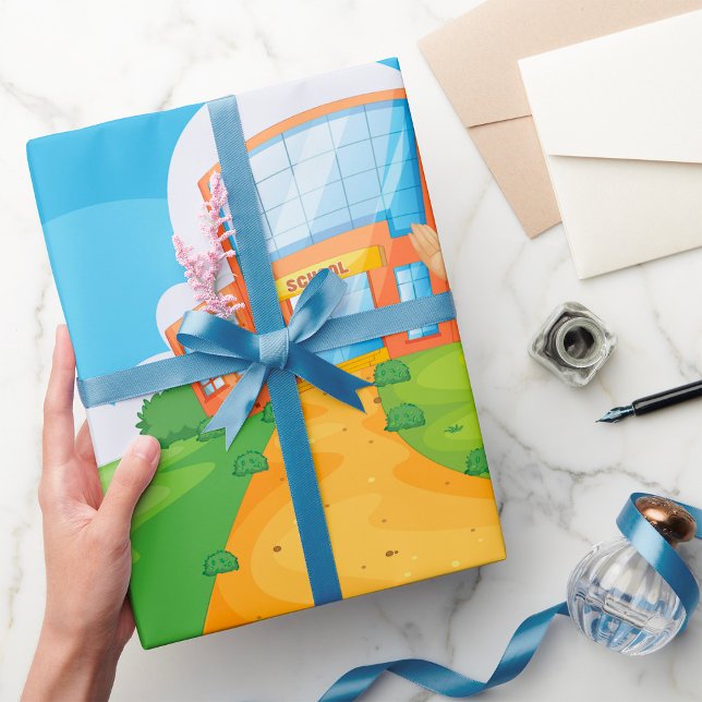 Presente Professora Em Papel De Envolvimento Escolar (Criador carregado)