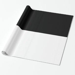 Presente Quadro - Papel de enrolamento preto/branco
