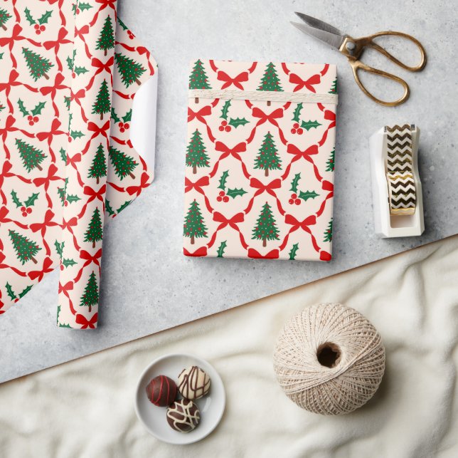 Presente Rolha de papel de enrolamento da árvore de Natal e (Artesanato)