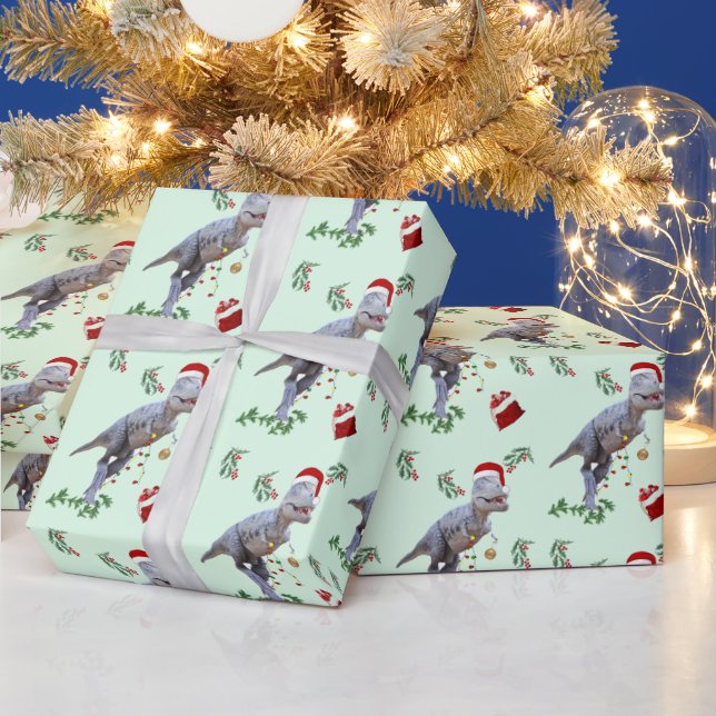 Presente Rolha de Papel de Moldagem de Natal do Dinossauro (Feriados)