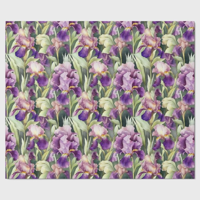 Presente Rolha de papel de moldagem Iris com borda de água (Barra)