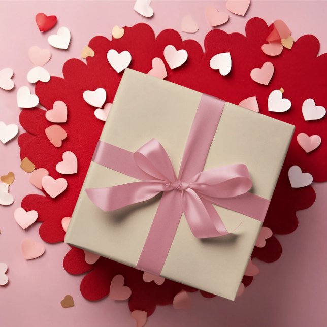 Presente Roll de papel de empacotamento de bege legante (Criador carregado)